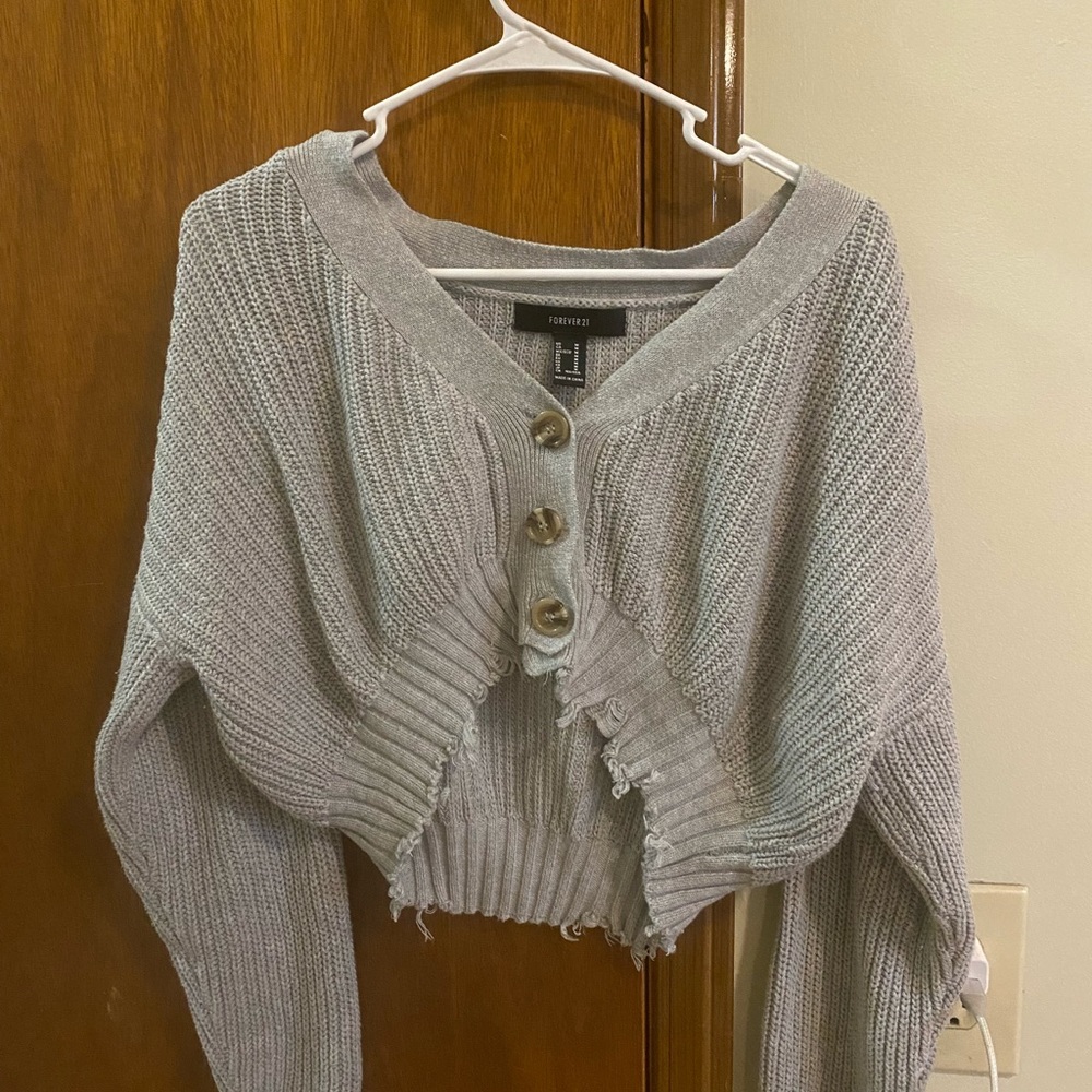 Forever 21 cropped sweater